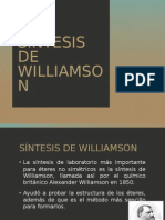 Síntesis de Williamson