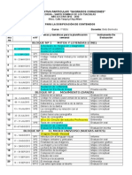 Dosificacion de Contenido para 1º Bgu Educacion Artistica