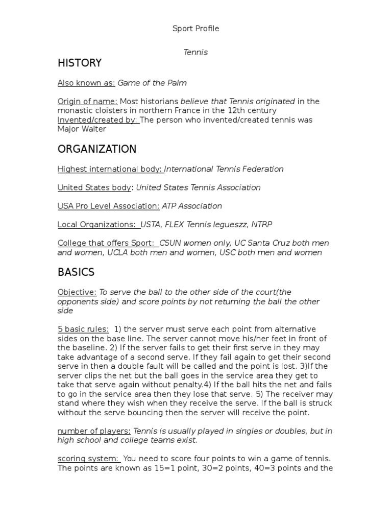SP Template | PDF