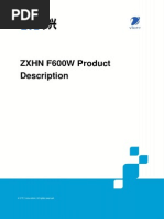 Download 332 ZXHN F600W Product Description by atiso87 SN267373602 doc pdf