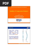 CE2155 - Stability of Compression Members