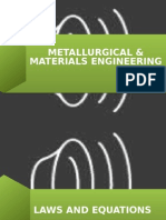 Metallurgical & Materials Engineering