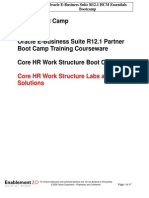 R12.1 HCM Essentials Boot Camp 1 Work Structures Lab and Solution v1.3