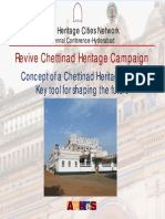 Reviving Chettinad's Heritage Through Conservation and Development