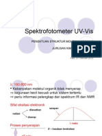 Spektrofotometer UV Vis