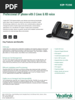 Yealink T23G Enterprise HD IP Phone 