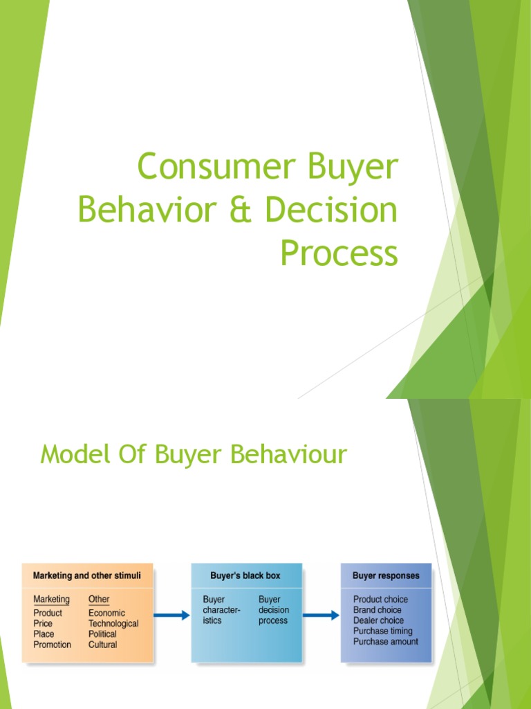 Understanding Consumer Buying Behavior | PDF | Behavior | Microeconomics
