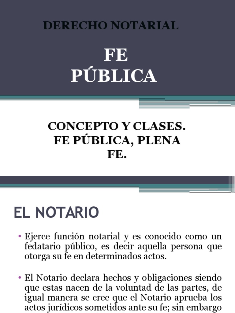 La Fe Publica | Fe | Principios éticos