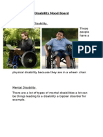 Disability Mood Board