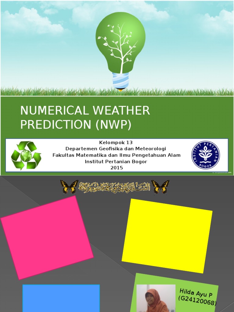 Numerical Weather Prediction (Nwp) Numerical Weather Prediction