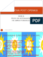 Perawatan Post Operasi