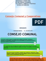 Consejo Comunal y Cooperativas