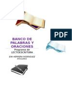 Banco de Palabras y Oraciones Por Letras Editable (1)