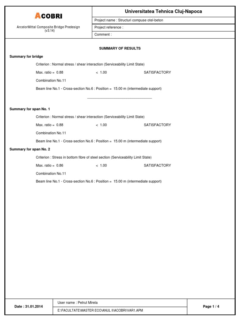 Engineering Bridge Predesign Report | PDF | Science & Mathematics ...