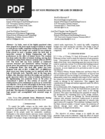 Analysis of Non Prismatic Beams in Bridge