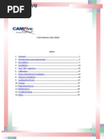 CAMFive Laser CMA Series English Manual - Installation and Operation 2013-2014