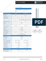 Amphenol - CTBW65806580X - Specifications Sheet