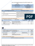 Somers Point Individual Teacher Professional Development Plan (PDP) Template 2015-2016