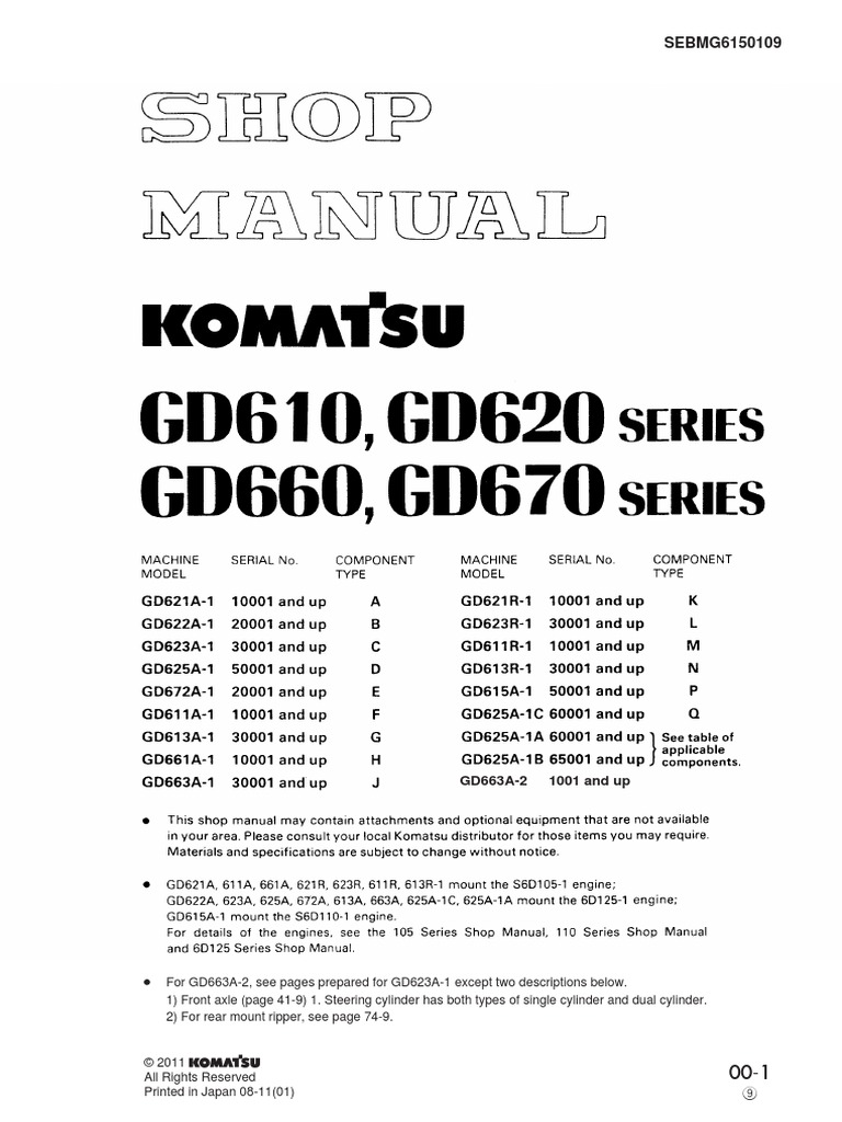 shop manual GD661A-1.PDF