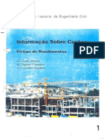 79215110 Fichas de Rendimento LNEC