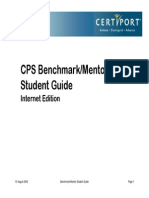 CPS Benchmark/Mentor Student Guide: Internet Edition