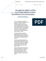 A Arte de Negociar Salário: Confira As Dicas de Especialistas Na Hora de Melhorar Sua Remuneração - Jornal O Globo