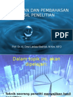 Penafsiran Dan Pembahasan Hasil Penelitian