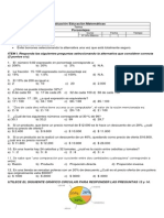 6° Evaluación Razones y Porcentajes 2015 II