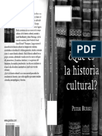 Burke Peter - Qué Es La Historia Cultural