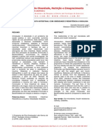 Microbiota Obesidade e Resistencia Insulinica