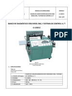 G-120212 Equipo de Capacitación Educativo Crdi Diesel Eng y Sistema de Control A-T-1