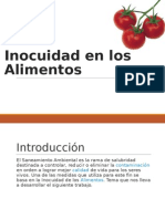 Inocuidad de Los Alimentos