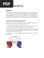 COMUNICACIÓN EFECTIVA
