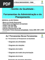 Ferramentas da administração e do planejamento