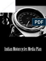 Sample Media Plan for Indian Motorcycles