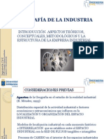 U.V. Industrialización - Geografía de La Industria