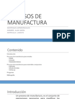 Procesos de Manufactura