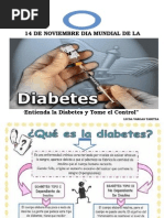 Cartelera de Diabetes