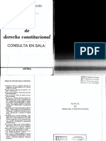 Manual de Derecho Constitucional - Nestor Pedro Sagüés - Primera Sección