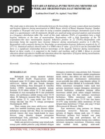 Download Hubungan Pengetahuan Remaja Putri Tentang Menstruasi Terhadap Perilaku Higienis Pada Saat Menstruasi by fadiahizza SN267486951 doc pdf