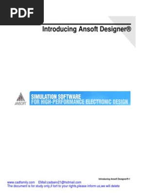 Ansoft Designer