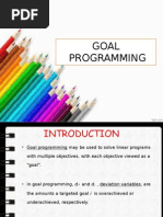 Goal Programming New1