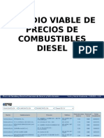 Estudio Viable de Precios de Combustibles Diesel