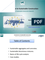 Introduction To Sustainable Construction
