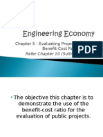 Chapter - 5 - Benefit Cost Ratio Method Lecture Slide