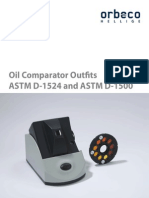 Oil - ASTM D-1500