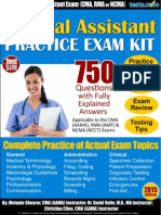 Medical Assistant Practice Exam 750 2015 PDF