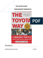 14 principios de Toyota TSP 
