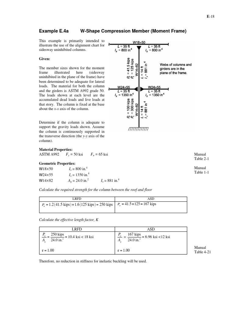Pages From AISCDesignExamples | PDF | Column | Strength Of Materials