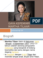 Gaya Kepemimpinan Martha Tilaar